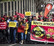 SOUTH AFRICA PROTESTS