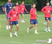 여자 축구대표팀, 월드컵 출정식 앞두고 최종 담금질…전술 훈련 집중