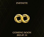 [공식]인피니트, 5년만 완전체 컴백…31일 신보 발매