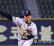 '곽빈 8승' 두산, 키움에 10-0 완승…파죽의 6연승