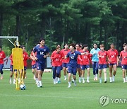 '가상 콜롬비아' 아이티와의 평가전 앞두고 맹훈련