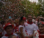 Spain Running of the Bulls