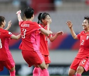 [아이티전] 아이티 골망 찢은 장슬기 환상 원더골… 한국, 출정식서 아이티에 2-1 역전승