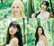 오마이걸, 숲속의 싱그러운 여신들…‘Golden Hourglass’ 콘셉트 필름 포토 공개