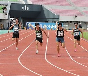 항저우AG 대표 이재성, 종별육상 대학부 100ｍ 10초33으로 우승