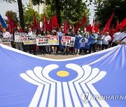 MOLDOVA OPPOSITION PROTEST