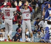 Angels Dodgers Baseball