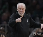 Spurs Popovich Basketball