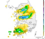 3시간 만에 100㎜ 퍼부었다…강풍·폭염·열대야도 지속