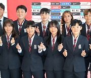 결전의 땅 호주 출국 앞둔 대한민국 여자축구대표팀