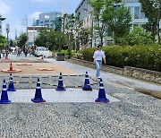 불 꺼지고 금 가고…시민안전 위협하는 광주폴리