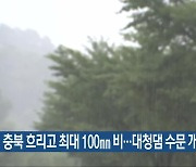 충북 흐리고 최대 100mm 비…대청댐 수문 개방 예정