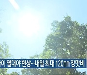 전북 밤사이 열대야 현상…내일 최대 120mm 장맛비