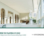 현대백화점, 기후변화 대응 담은 ‘지속가능경영보고서 2022’ 발간