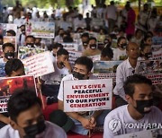 INDIA MANIPUR PROTEST