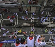 APTOPIX Spain Running of the Bull