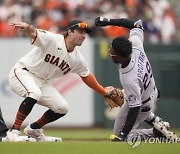 Rockies Giants Baseball