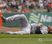 Rockies Giants Baseball