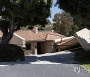 USA LOS ANGELES LANDSLIDE