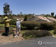 USA LOS ANGELES LANDSLIDE