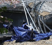 '콘크리트와 철근의 부착력 상실'…성남 정자교 붕괴사고 원인 지목