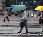 '호우경보' 부산 오후 5시 기준 도로·지하차도 등 19곳 통제