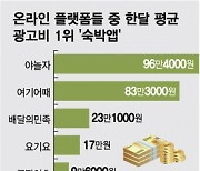 "乙끼리 전쟁" 숙박앱 한달 광고비 90만원, 감당하는 속사정