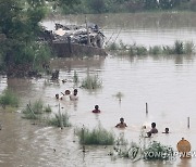 INDIA NEW DELHI YAMUNA FLOOD