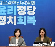 '김은경 혁신위원회 기자간담회'