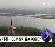 합참 "北, ICBM 1발 발사···1천km 비행 후 동해상 탄착"