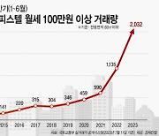 소형 오피스텔 월세 100만 원 이상 거래 역대 최다