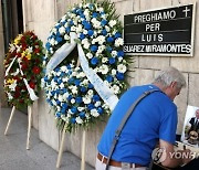 ITALY SOCCER LUIS SUAREZ FUNERAL