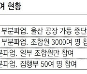 민노총 정치파업에 현대차 울산공장 5시간 멈춰