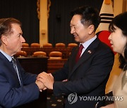 김기현, 미 하원 코리아코커스 의원들과 조찬간담회