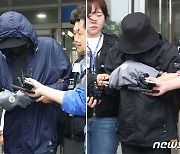 "아이에 할 말 없냐" 물음에 '묵묵부답'…장애영아 살해한 일가족 송치