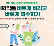 종로구 “가까운 우체통에서 폐의약품 회수해요”