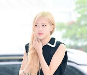 [T포토] 로제 '금발의 러블리'