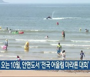 오는 10월, 안면도서 ‘전국 어울림 마라톤 대회’ 열려