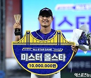 '홈런레이스+MVP' 겹경사, 채은성은 "오늘 같은 날 상상하지 못했다" [올스타전]