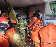 폭우에 곳곳 물바다…대전·세종·충남 4명 사망·1명 실종(종합)