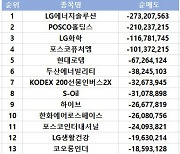 코스피 주간 외국인 순매도 1위 'LG에너지솔루션'