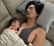 49세 아빠된 임형준, 늦둥이 딸 육아 일상 공개…"불면증 완치" [N샷]