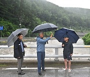 최승준 정선군수, 폭우 피해 긴급 현장점검…피해 예방 총력 대응