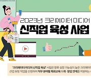 2023 크리에이터 미디어 신직업 발굴·육성 사업 교육생 모집