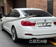 [단독]“안전관리 미흡?” 톱스타A 강남 신축주택 공사장서 대형철근 낙하, BMW 파손돼