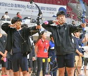 “양궁 꿈나무 육성” 현대모비스, 학교 대회 개회