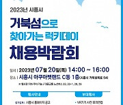 시흥시, ‘2023년 거북섬으로 찾아가는 럭키데이 채용박람회’ 개최