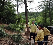 한수정, 집중호우 2차 피해 대비 수목원 점검