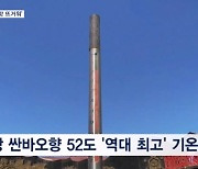 신장 52도 '화들짝'…중국, 같은 해 역대 최저·최고 동시 경신