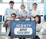 한투운용 "ACE ETF, 순자산 5조원 돌파"